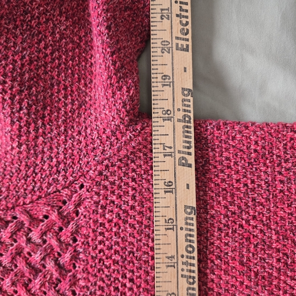 LOFT Red Knit Sweater - Picture 5 of 7